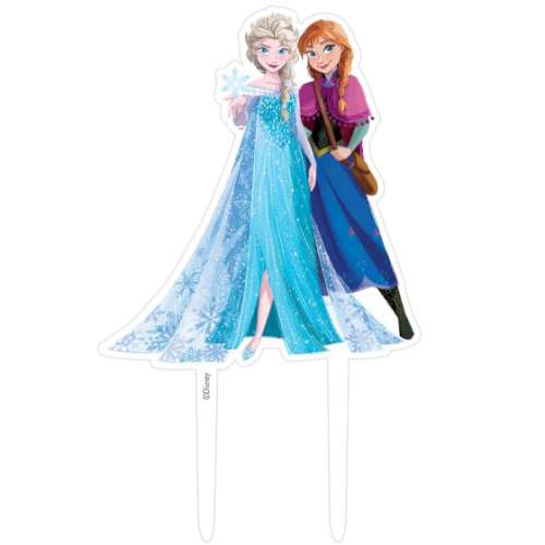 Frozen Acrylic Cake Topper - Click Image to Close